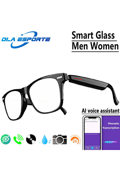 Choice5 نظارات شمسية رياضية جديدة مضادة للأشعة الزرقاء، مزودة بكاميرا وسماعات...