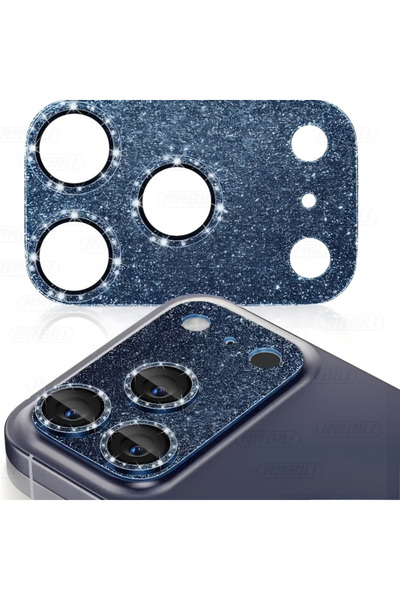 choice2 واقي عدسة كاميرا لهاتف آيفون 17 برو أزرق من NNBILI، قطعة واحدة، مصنوع...