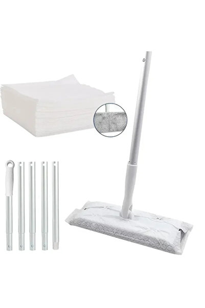 Choice1 1Pack Paper and Mop Home Electrostatic Dust Collector Mop Foldable Lo...