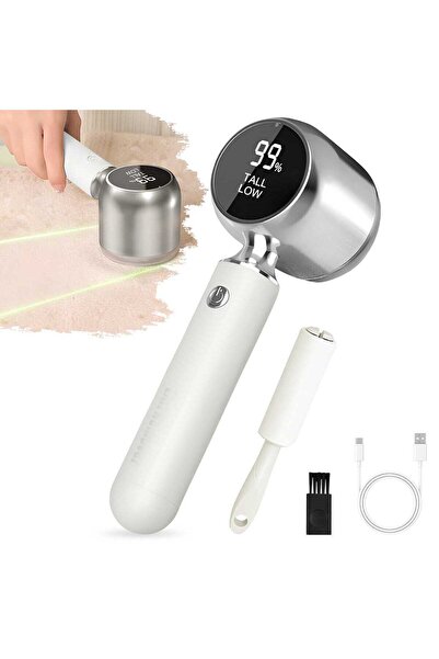 Choice1 ماكينة حلاقة كهربائية بيضاء لإزالة شعر الملابس، فعالة وسريعة في إزالة...