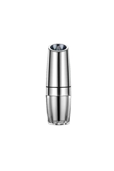 Choice1 Silvery Electric Pepper Grinder Stainless Steel Automatic Gravity Sha...