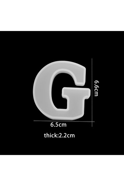 Choice17 قالب حرف G، 26 حرفًا، قوالب سيليكون للأحرف والأرقام، غراء كريستالي، ...