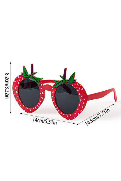 Choice5 style D Summer Party Glasses Pineapple Strawberry Hibiscus Flower Sun...
