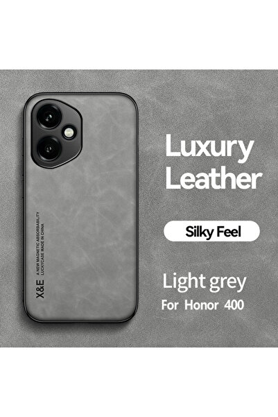 Choice45 جراب HONOR 400 رمادي فاتح مقاوم للصدمات لهواتف HONOR 400 و300 و200 و...
