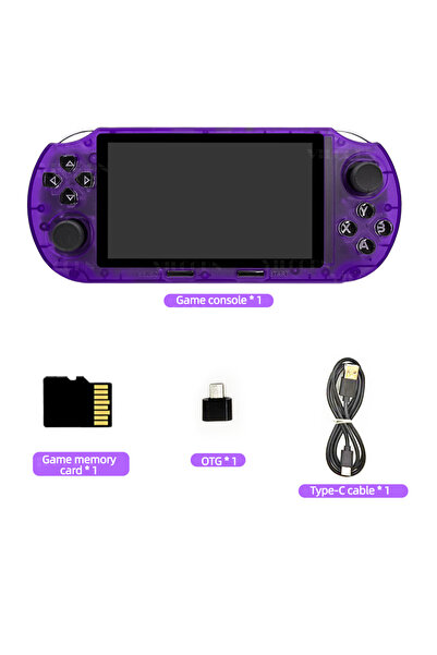 Choice1 جهاز ألعاب محمول VILCORN SF3000 HD بتقنية VT فقط، متوافق مع PS1 وGBA ...