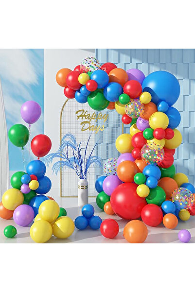Choice As Picture 1 Colorful Latex Balloon Set for Birthday Wedding Party Rai...