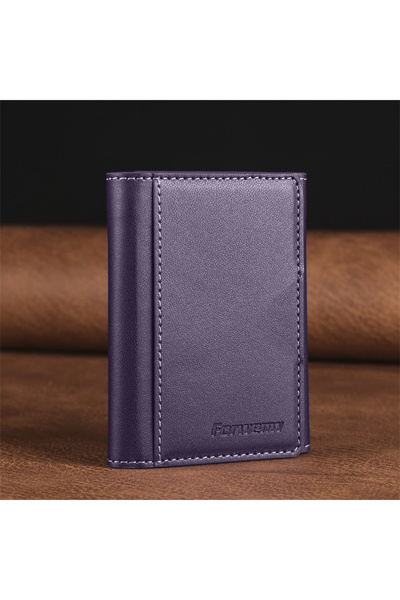 Choice4 حافظة بطاقات مغناطيسية بنفسجية اللون من EUCAGR، مناسبة لجميع غلاف هات...