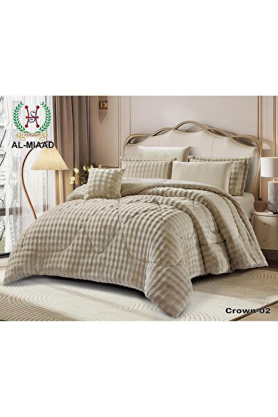 ALMIADD Crown Luxury Winter Bedspread (7 Pieces) - Double Size - 230x250