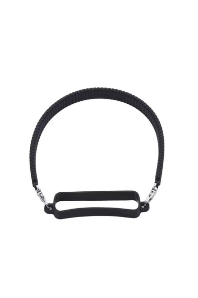 Choice4 حامل زجاجة مياه أسود، حزام حامل زجاجة مياه ناعم ومتين من السيليكون لم...