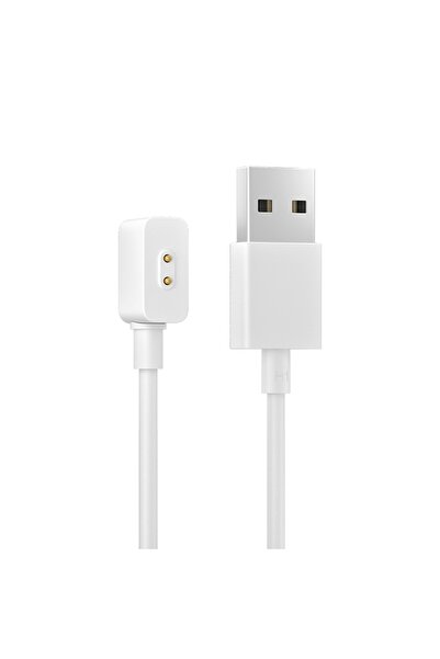 Choice شاحن مغناطيسي أبيض بطول 60 سم لسوار ذكي 10/8/9/8 برو وساعة ريدمي 5/5 أ...