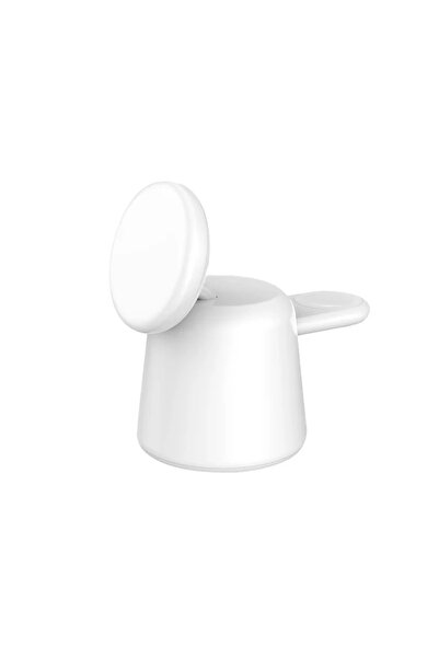 Choice1 حامل شحن لاسلكي مغناطيسي قابل للطي 3 في 1 من فيكيفون، أبيض اللون، متو...