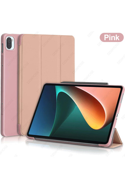 Choice جراب وردي اللون لجهاز Mi Pad 5/5 Pro مقاس 11 بوصة (إصدار 2021)، غطاء أ...