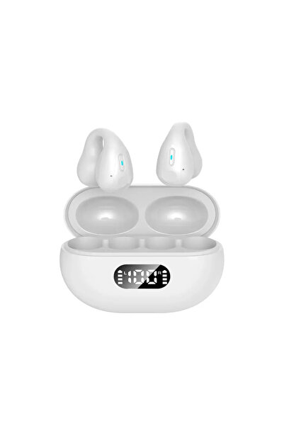 Choice1 white NEW TWS Q80 Wireless Headphones Bluetooth 5.3 Bone Conduction E...