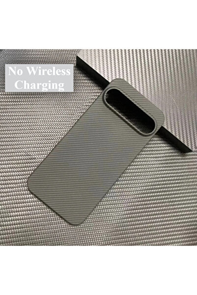 Choice غلاف هاتف جوجل بيكسل 10 برو بدون شحن، مصنوع من ألياف الكربون والأراميد...