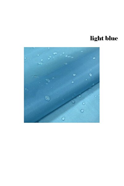 Choice14 قماش نايلون مقاوم للماء، أزرق فاتح، مقاس 100 سم × 150 سم، مصنوع يدوي...