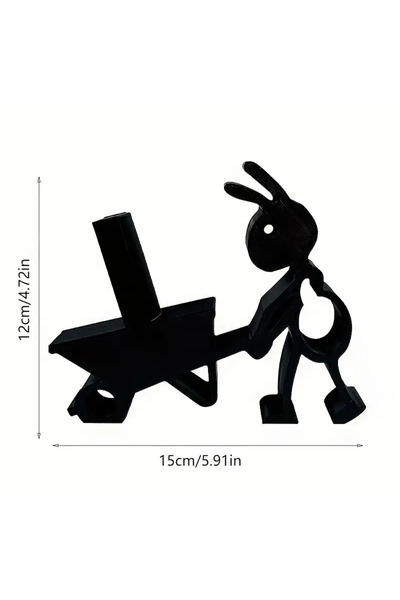 Choice حامل مناديل على شكل نملة، القسم ب، بقاعدة ثابتة، شكلان مبتكران. ديكور ...