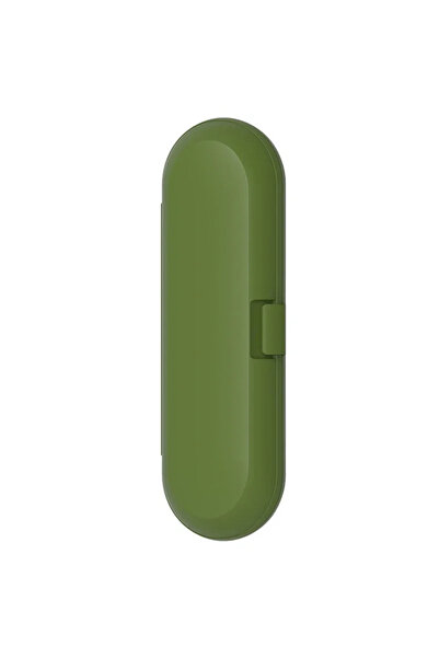 Choice5 علبة فرشاة أسنان كهربائية بلاستيكية بسيطة محمولة عالمية اللون باللون ...