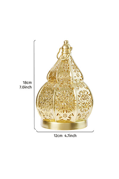 Choice hululoukongZT-jin 1PC, European-style ironwork hollowed-out gourd-shap...