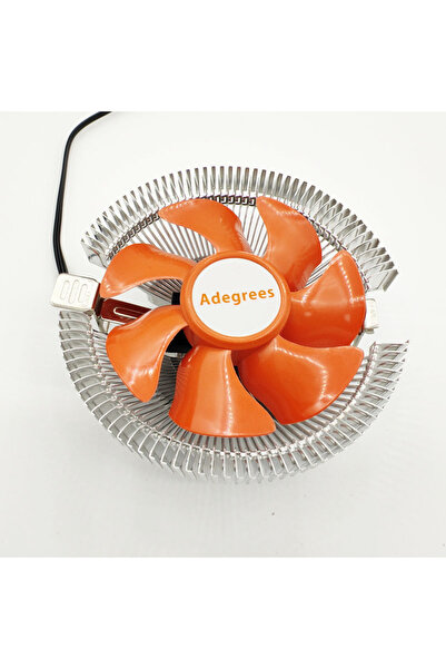 Choice1 LGA-X79-X99-E5 Orange NC-3PIN CPU Cooler PC Radiator 90mm Cooling Fan...
