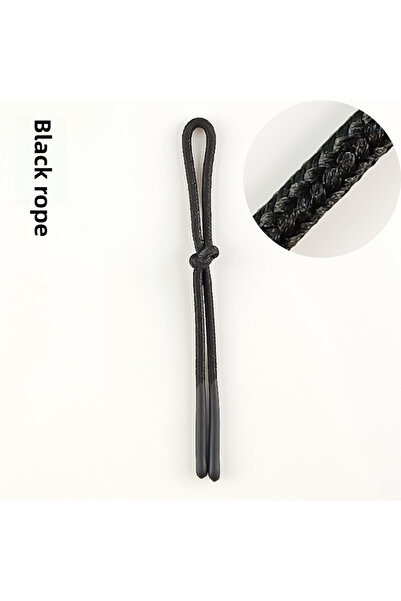 Choice10 10 pcs black 10 Pcs Dipped Polyester Pull Cords - Thickened Colorful...