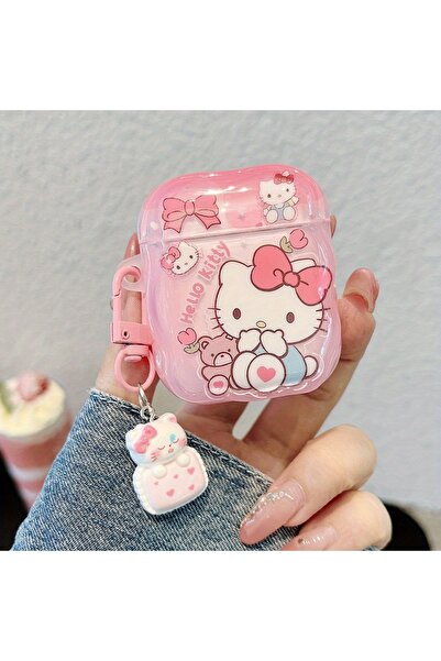 Choice3 جراب سماعات أذن بتصميمات سانريو هيلو كيتي، كورومي، ميلودي، وسينامورول...