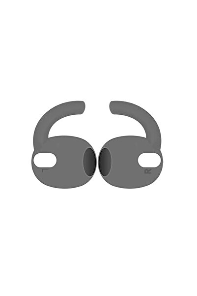 Choice 4Pairs Gray For Buds 3 Flexible Soft Silicone Eartips Sport Earhooks N...