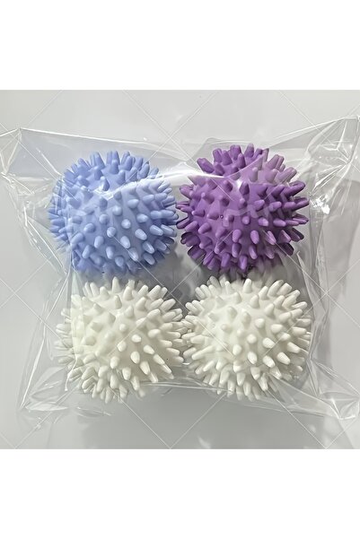 Choice مجموعة كرات غسيل قابلة لإعادة الاستخدام (4 قطع عشوائية) - تزيل الشعر، ...