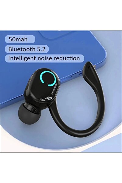 Choice1 Black Bluetooth Headset Ear Hook Type Low Delay Noise Reduction Singl...