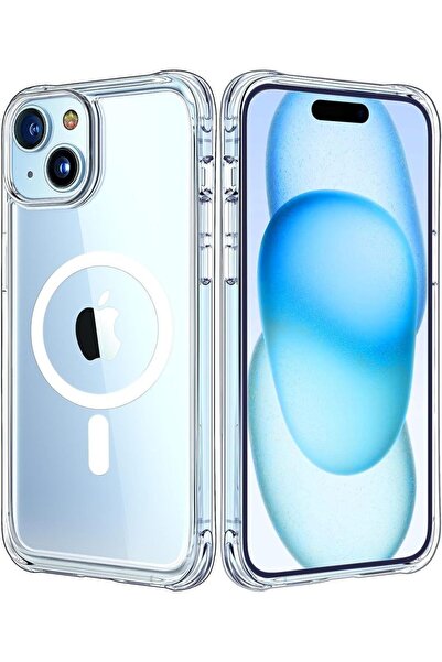 Choice5 جراب مغناطيسي شفاف لهاتف iPhone 15، متوافق مع iPhone 17 و16 Pro Max و...