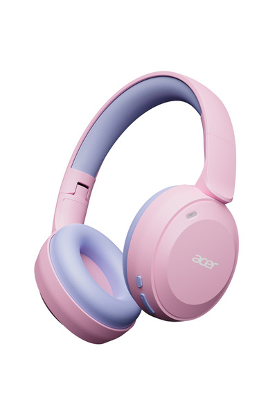 choice2 سماعات رأس لاسلكية للأطفال من آيسر، لون وردي/بنفسجي، بلوتوث 6.0، مستو...