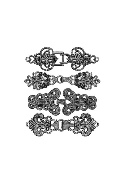 choice2 Style 2-C Set Vintage Sweater Duck Clip Cape Cloak Fastener for Dress...