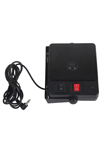 Choice black Car Radio Speaker Stable Clear Sound External Communicati Speake...