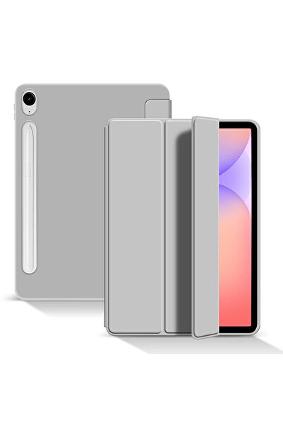 Choice8 For Tab A11 8.7 2025 YT-Gray White Flip Stand Case for Tab A9 Plus 20...