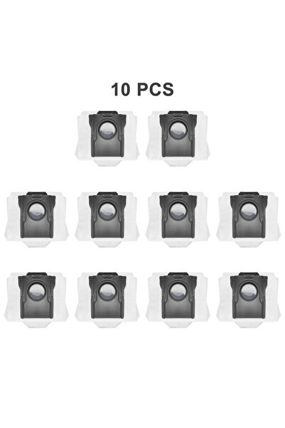 Choice5 ١٠ أكياس غبار بديلة للمكنسة الكهربائية Dreame X50 Ultra/X40 Ultra/X30...