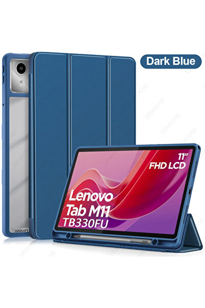 Choice3 جراب أزرق داكن لجهاز تاب M11 مقاس 11 بوصة (إصدار 2024) مع حامل قلم، غ...