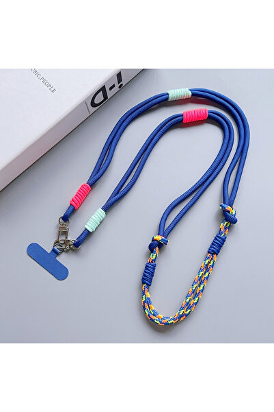 Choice6 حبل تعليق للهاتف المحمول مزدوج الاستخدامات، مصنوع من بوليستر /النايلو...