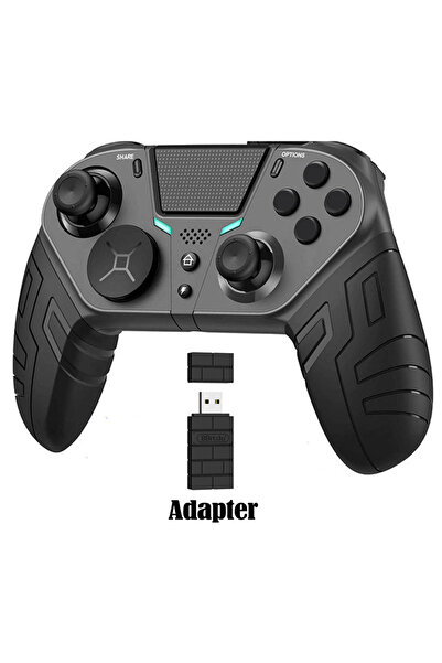 Choice Black with Adapter Controller For PS4 PS3 PS Playstation 4 3 PC Contro...
