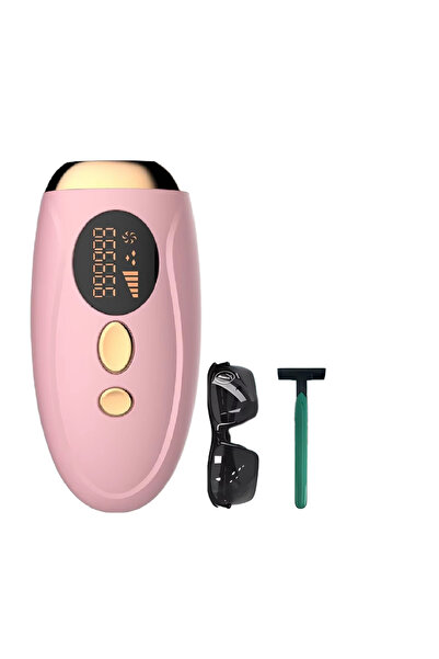 Choice6 US Plug pink Portable IPL Laser Epilator 999999 Flashes - Painless, P...