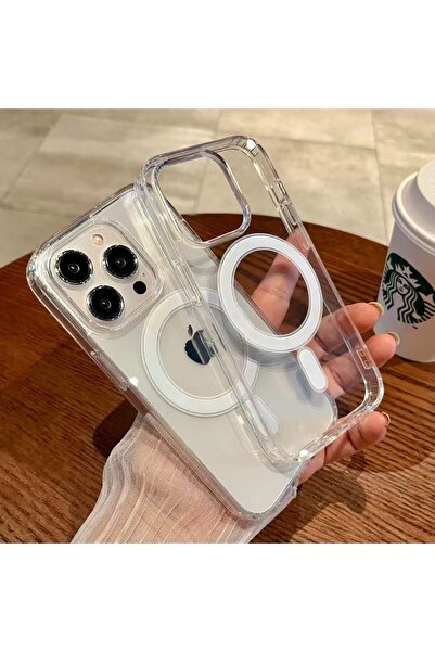 Choice10 غلاف هاتف مغناطيسي دائري شفاف لهاتف iPhone 13 Pro، متوافق مع هواتف i...