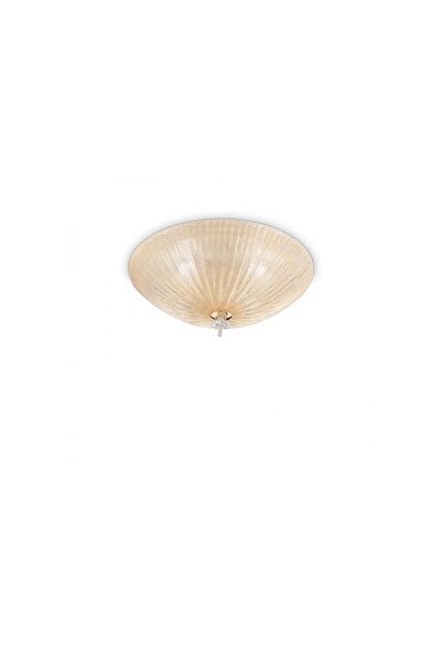 Ideal Lux PLAFONIERA SHELL PL4 AMBRA 140186