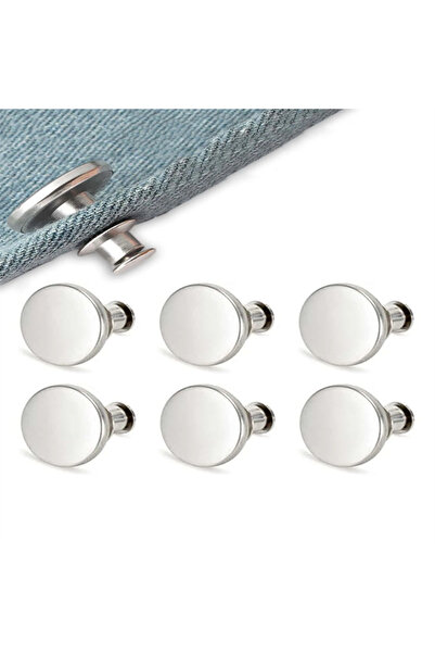 Choice 20pcs 17MM 20Pcs Adjustable Detachable Jeans Pin Butt Nail Sewing-free...