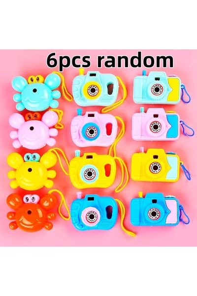 Choice ٦ قطع عشوائية، ٣-١٢ قطعة، كاميرا مشاهدة كرتونية، هدية لحفلات الأطفال، ...