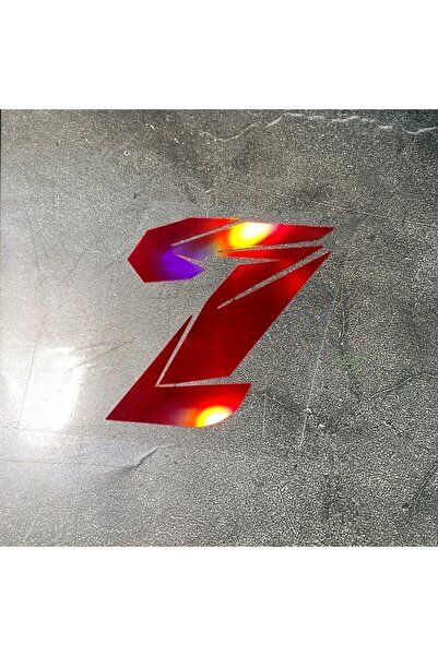 Choice14 ملصقات ليزر حمراء للدراجات النارية، ارتفاع 5 سم، رقم 7 (HL-N03-Numbe...