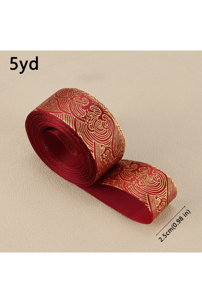 choice2 5yard 01 5yard 25mm Wave Wave Ribbon, Used for Gifts, Gift Packaging,...