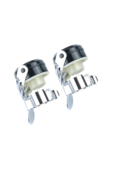 Choice قطعتان من سدادات زجاجات الشمبانيا والنبيذ، مصنوعة من الفولاذ المقاوم ل...