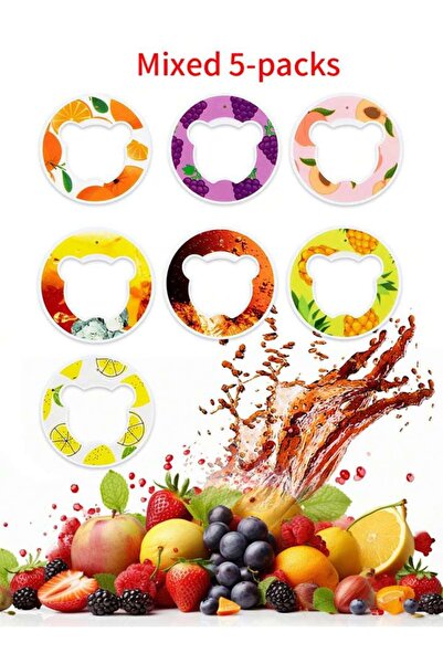 Choice7 مجموعة متنوعة عشوائية من 5 قطع (قطعة واحدة/3 قطع/5 قطع) من حلقات عطري...