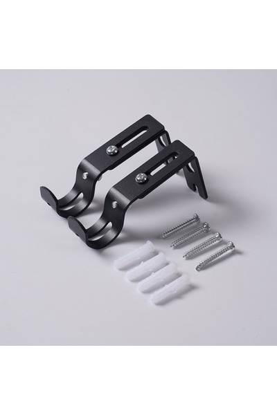 Choice حامل ستارة جداري قابل للتمديد من المعدن، مكون من قطعتين، مناسب لجميع أ...