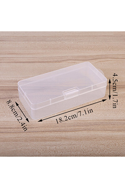 Choice3 18.2x8.8x4.5cm Mini Plastic Box Rectangular Box Translucent Box Jewel...