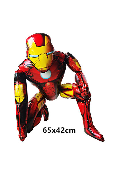 Choice كما في الصورة - بالونان كبيران ثلاثيا الأبعاد لشخصيتي سبايدرمان وآيرون...