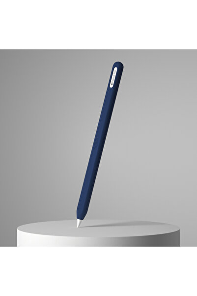 Choice8 جراب حماية من السيليكون الأزرق الداكن لقلم Pencil Pro وقلم Pencil (ال...